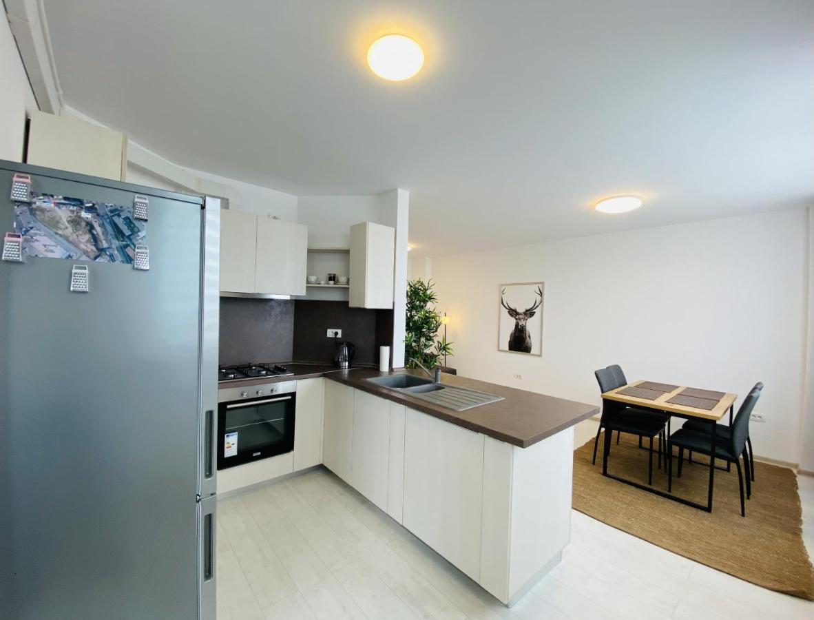 Charming Flat In Brasov With Balcony Panoramic View Leilighet Eksteriør bilde